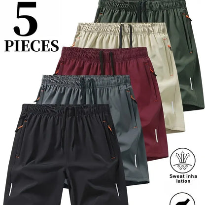 Men's 5-Pack Dry-Fit Shorts