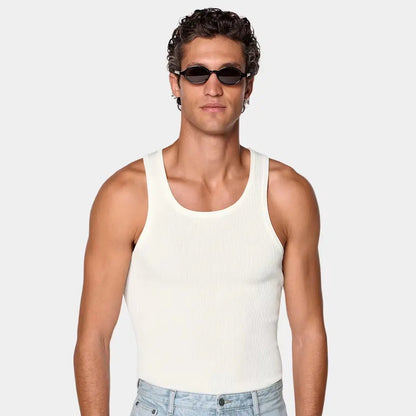 Cotton Ribbed Tank Top