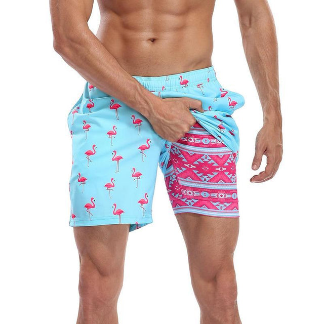 Quick Dry Athletic Swimming Shorts