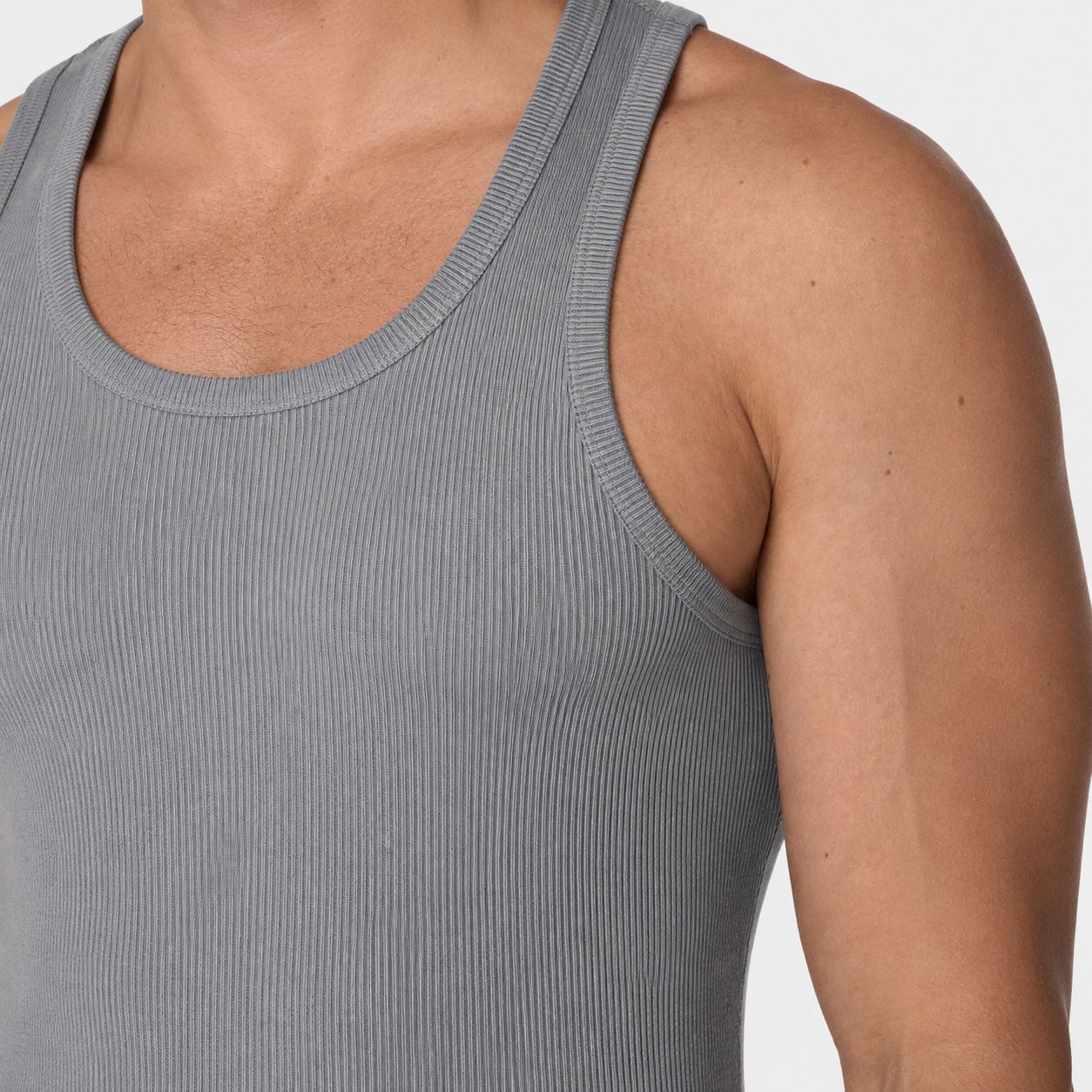 Cotton Ribbed Tank Top
