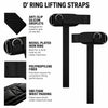 D-RING CUFFED LIFTING STRAPS