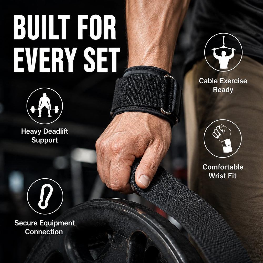 D-RING CUFFED LIFTING STRAPS