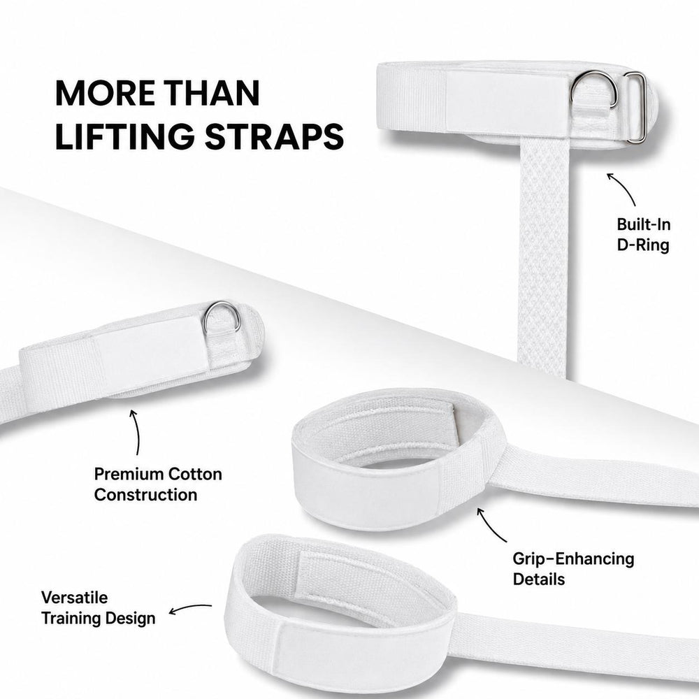 D-RING CUFFED LIFTING STRAPS