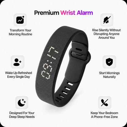 Silent Vibrating Wrist Alarm