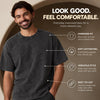 Distressed Washed Cotton Tee 4-Pack