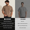 Distressed Washed Cotton Tee 4-Pack