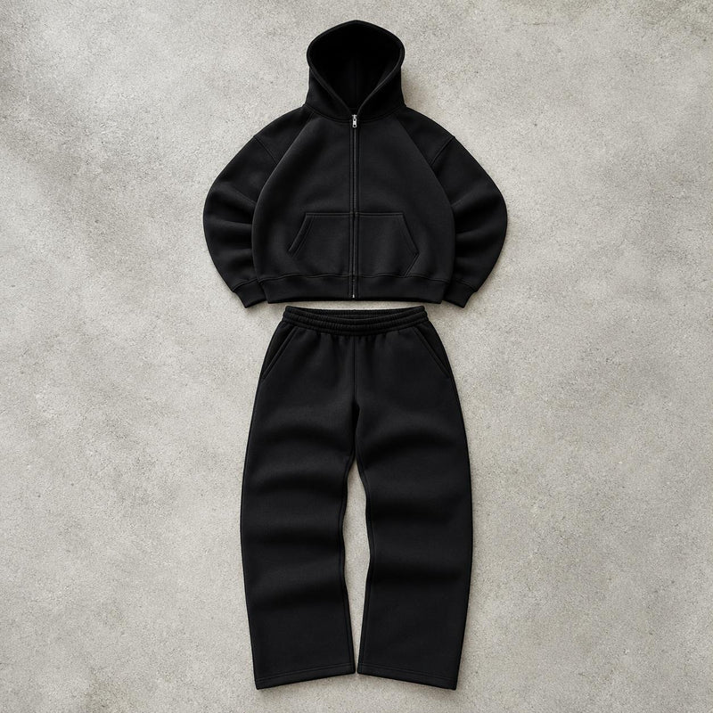 Vintage Loose Fit Sportswear Set