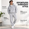 Casual Sporty Sweatsuit Set