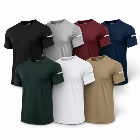 Moisture Wicking Reflective Sports Shirts