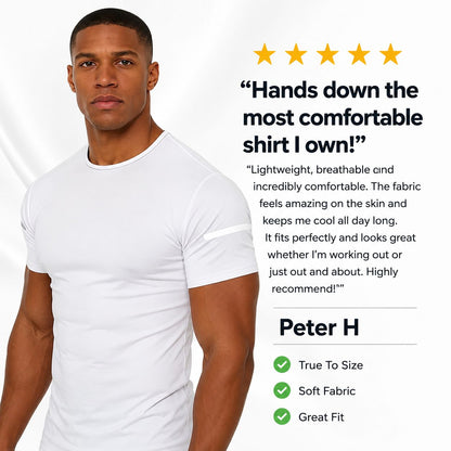 Moisture Wicking Reflective Sports Shirts