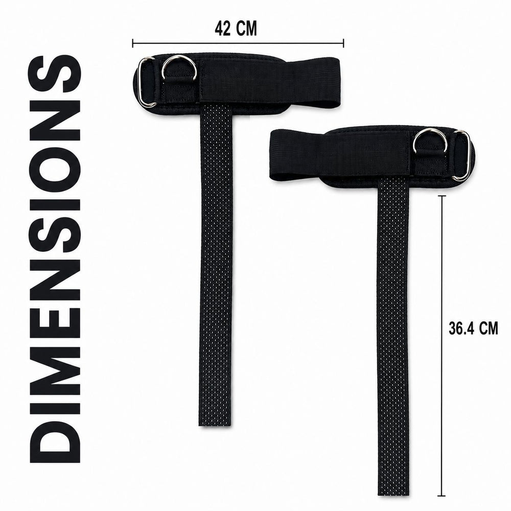 D-RING CUFFED LIFTING STRAPS