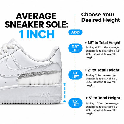 Height Boosting Insoles