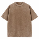 Distressed Washed Cotton Tee 4-Pack