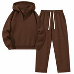Casual Sporty Sweatsuit Set