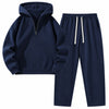 Casual Sporty Sweatsuit Set