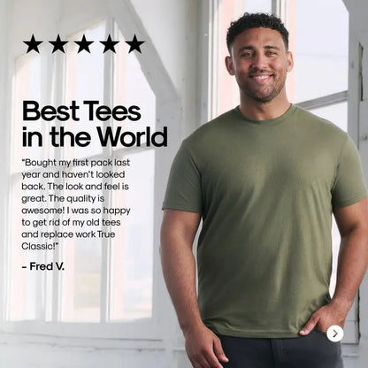 Men’s Short Sleeve Crew Neck T-Shirt